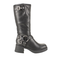 Bota Agua De Coco Motoquera Negra