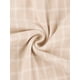thumbnail image 5 of INSPIRE CHIC Pantalones de Pijama para Mujeres Cuadros Pierna Ancha Gingham Fondos Ajustables con Cordón Ropa de Dormir Cintura Elástica Ropa de Descanso Beige, 5 of 6