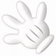 thumbnail image 1 of Paper Cuts Outs Eureka Mickey Mouse Clubhouse Hand, paquete de 36 unidades, 1 of 1