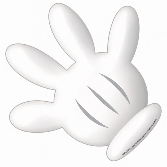 Paper Cuts Outs Eureka Mickey Mouse Clubhouse Hand, paquete de 36 unidades