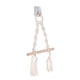 thumbnail image 1 of Uxcell Portarrollos de Papel Higiénico, Soporte de Tejido de Inodoro Bohemio Montado en la Pared Anillos de Toalla para Decoración de Baño en Casa Lechoso, 1 of 7