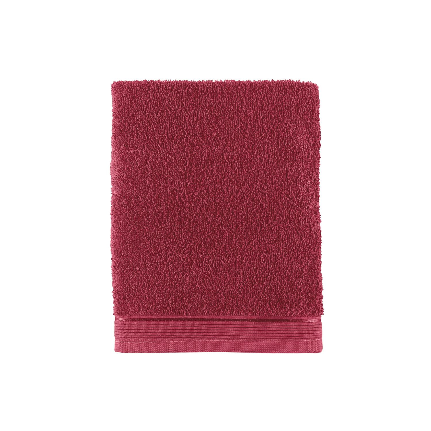Teka - Toalla Deportiva 30x80 Cm Burdeo - 100% Algodón