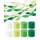 thumbnail image 1 of Cintas decorativas Captain Decor 25 m, pack de 8, verde y blanco, 1 of 7