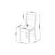 thumbnail image 5 of Comedor Adriana 4 Sillas Mdp, 5 of 6