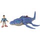 thumbnail image 4 of Mosasaurus Imaginext Jurassic World de Toy Fisher-Price con Kenji, 4 of 6