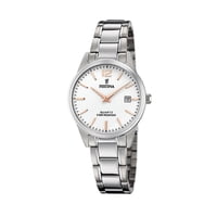 Reloj F20509/2 Festina Plateado Mujer Acero Clásico