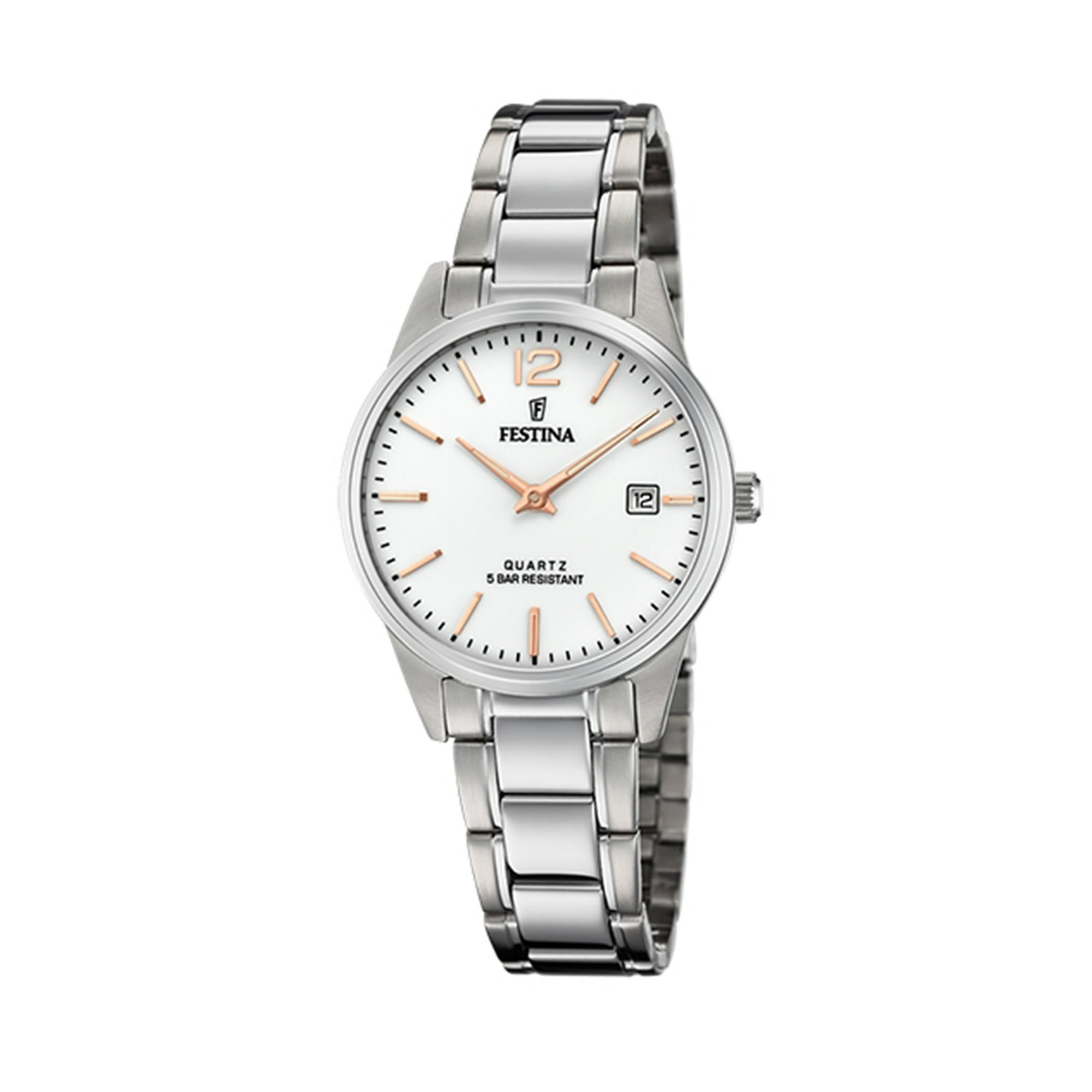 Reloj F20509/2 Festina Plateado Mujer Acero Clásico