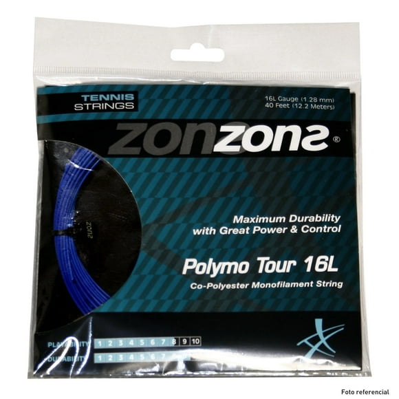 Cuerda Zons Polymo Tour Azul 1.28 - 12m