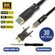 thumbnail image 1 of CABLE HDMI 2.1 FIBRA OPTICA 8k CONECTOR DESMONTABLE 30 METROS, 1 of 3