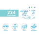 thumbnail image 2 of Toallitas WaterWipes On The Go, 99.9% a base de agua, 224 unidades, 2 of 6