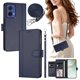 thumbnail image 2 of Motorola MOTO G85 5G Funda Billetera con Cierre Magnético, Azul, 2 of 6