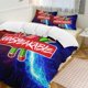 thumbnail image 1 of Red Blue Lightning Unspeakable Comforter Set Soft 3 Pcs Twin Bedding Sets Thicken for All Season, 1 of 5
