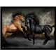thumbnail image 1 of Cuadro Decorativo Figura Dos Caballos Medidas 30x40 CM, 1 of 2