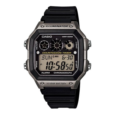 Reloj Digital Negro Casio Ae-1300Wh-8Av