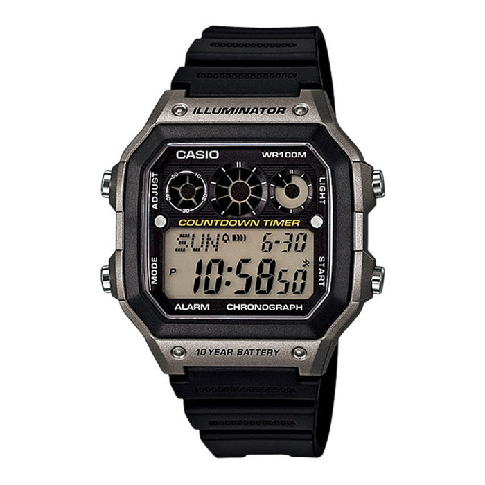 Reloj Digital Negro Casio Ae-1300Wh-8Av