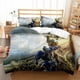 thumbnail image 1 of Transformer 3 PCS Comforter Set with 2 Pillowcases,Trans_formers Bedding Set Sheet Set for Kids Adults,All Season Lightweight, 1 of 5