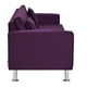 thumbnail image 2 of Sofa New Retro 3c Felpa 12 Morado, 2 of 5