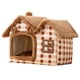 thumbnail image 3 of Casa De Perro Para Interiores, Cama Para Gatos, Para Gatitos, Cachorros, Gatos, Perrera Plegable Para Dormir, 3 of 5