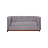 Latam Home - Sofa Roma 2C Lino Gris Claro