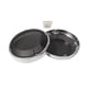 thumbnail image 1 of Cubiertas Para Parrillas De Altavoces De 6,5 Pulgadas Para Electra Road Glide 83-20 Silver, 1 of 5