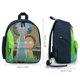 thumbnail image 2 of Rick y Morty: El Anime Mochila Escolar para Niños y Niñas, Mochila Infantil Ligera de Alta Calidad, Grande y Duradera Azul, 2 of 6