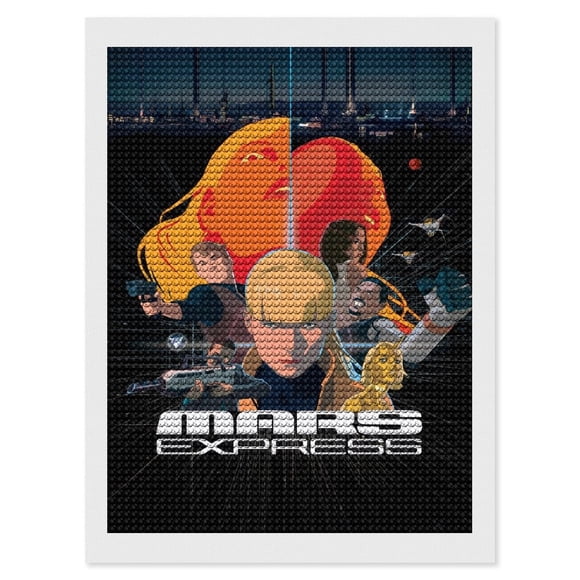 Mars Express Kits de Pintura de Diamantes para Adultos