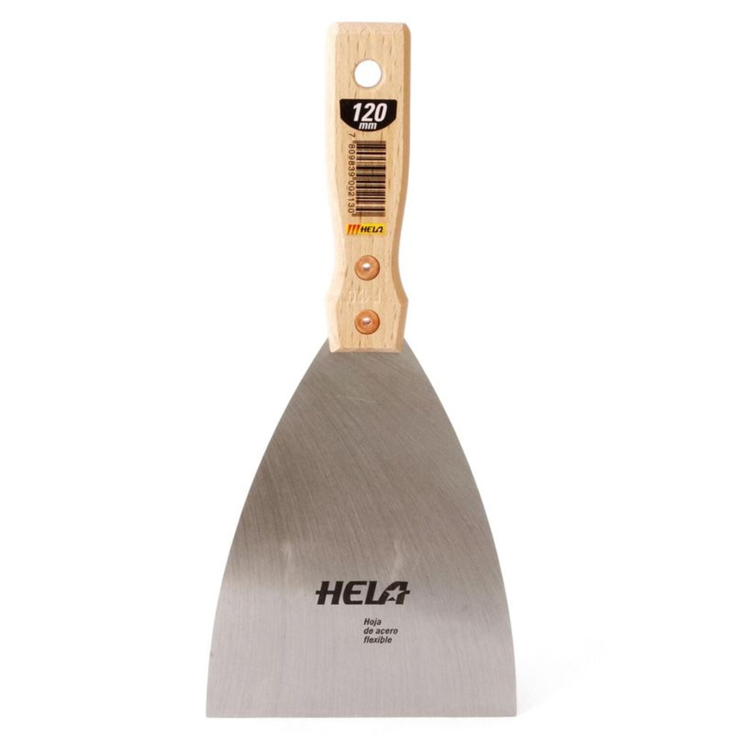 Hela - Espátula Acero Templado 120x145mm