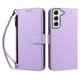 thumbnail image 1 of Funda Tipo Billetera para samsung galaxy S22 PLUS 5G con Soporte y Bolsillo con Cierre Morado, 1 of 1