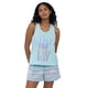 thumbnail image 1 of Pijama Mujer Sudadera Print Aqua Lineas Corona, 1 of 5