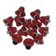 thumbnail image 1 of 14 Uds. Accesorios Para Zapatos De Pista, Tachuelas Para Botas De Fútbol De 13mm Para Zapatillas Deportivas, Color Rojo, 1 of 5