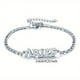 thumbnail image 4 of 1pc Stainless Steel Fashion New Zodiac Letter Pendant Bracelet Jewelry Gift Birthday Gift, 4 of 4