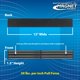 thumbnail image 3 of Soporte magnético para herramientas Master Magnetics 07579 30 libras 30 cm negro, 3 of 7