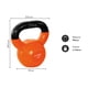 thumbnail image 2 of Kettlebell Pro - Pesa Rusa 20 kg Naranjo, 2 of 2