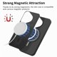 thumbnail image 4 of Magnetic Slim Case for Huawei Pura 70 with Camera Guard & Anti-Scratch Back Black, 4 of 6