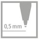 thumbnail image 4 of Bolígrafo STABILO BIONIC Worker Med, 0,5 mm, negro, recargable, 4 of 6