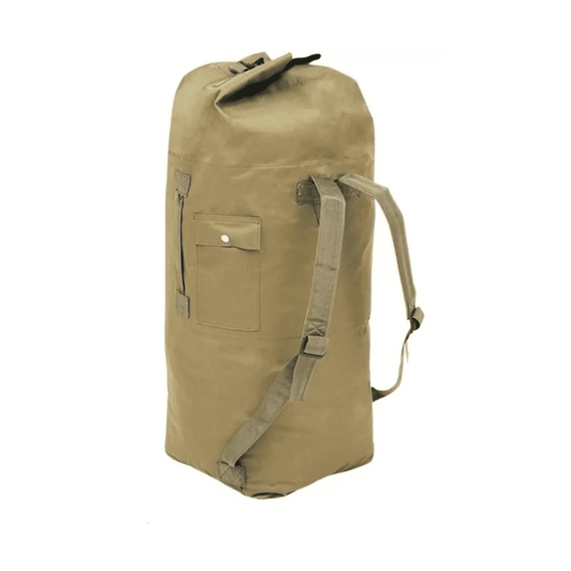 Genérico - Bolso Saco Ropero Táctico Militar Camping 90l Color Café
