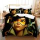 thumbnail image 1 of Overwatch Widowmaker Bedding Set Bed Cover Pillow Case 3 P CS Cartoon Character Duvet Cover For Boys QueenBed Sheets, 1 of 5
