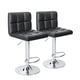 thumbnail image 1 of Taburetes de bar Homall, modernos, de piel sintética, giratorios, 2 unidades, 1 of 7