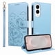 thumbnail image 1 of Funda Billetera FOXDOCK Compatible con Samsung Galaxy S25 Edge, Diseño Perrito Tierno, Ranuras para Tarjetas y Soporte Plegable, 1 of 6