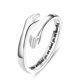 thumbnail image 1 of Anillo Yesteel de Abrazo Talla Ajustable #7, 1 of 7