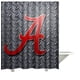 thumbnail image 1 of Cortina de ducha con el logotipo de Alabama Crimson Tide, juego de cortinas de baño con ganchos, tamaño 60 x 72 pulgadas, 1 of 3