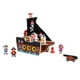 thumbnail image 2 of Barco Pirata Armable de Madera con Ruedas Tooky Toy, 2 of 3