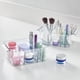 thumbnail image 3 of CADDY iDesign Pack de 2 organizadores de maquillaje transparentes 18 × 26 cm, 3 of 9