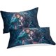 thumbnail image 5 of Set 1 Q-uilt Cove-r 2 Pillowc-ases 3D Demon Ani-me Slayer -Printed Comforta-ble Bed Set -Cover for Kids Boys Gi-rls Teens G-ifts Full203x228cm, 5 of 5
