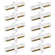 thumbnail image 1 of Pack 10 Conectores Para Carril Monofásico Iluminación LED Recto Blanco, 1 of 3