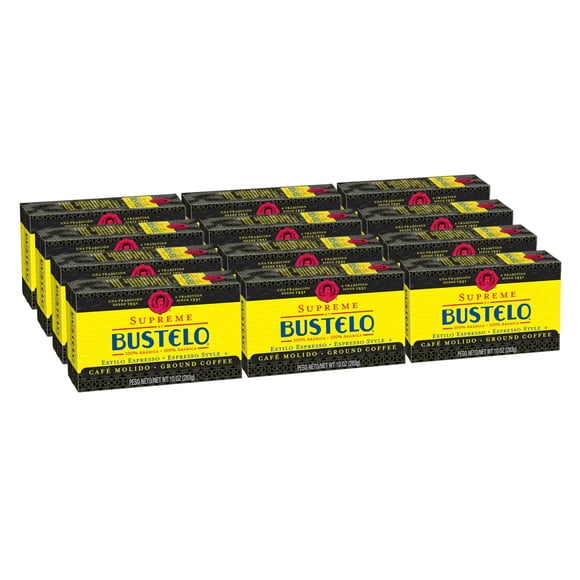Café molido Cafe Bustelo Supreme tueste medio oscuro 283 g