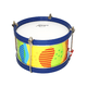 thumbnail image 3 of Tamborín Para Niños 8'' Diseño Multicolor ALL-TK-D Allegro, 3 of 4