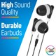 thumbnail image 4 of Auriculares JustJamz Bulk, paquete de 100 unidades, intraurales Black Dot, cableados, 4 of 6