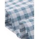 thumbnail image 5 of INSPIRE CHIC Blusa de Mujer para Regreso a Clases Verano Cuello Cuadrado Vichy Manga Corta L Azul Lago, 5 of 6