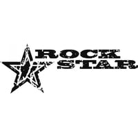 Rienda Libre Graphics - Decomural Rock Star Rock Music Ws-15788